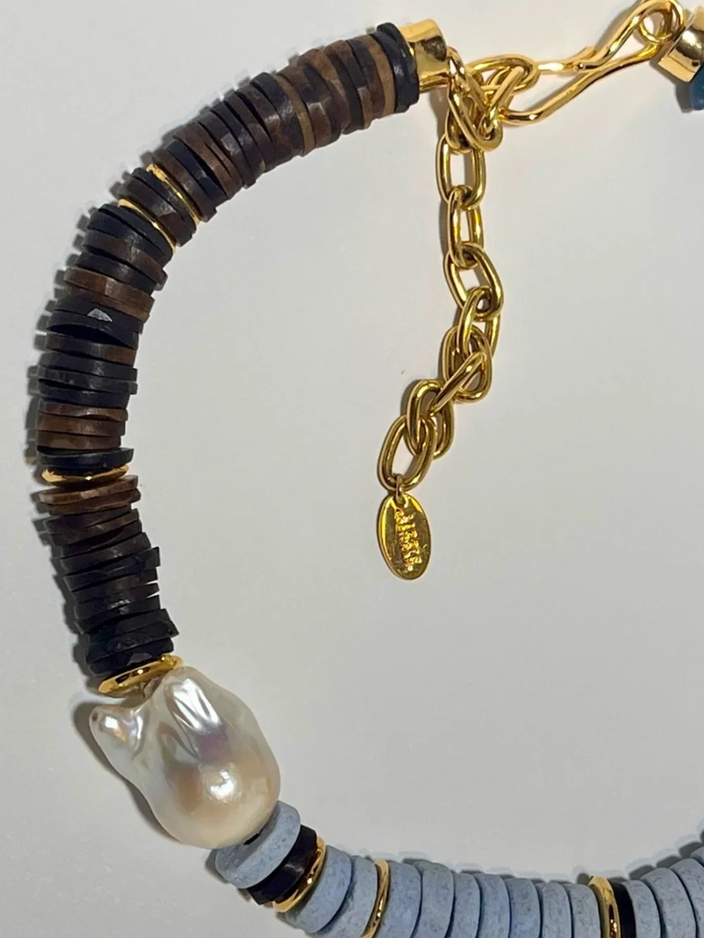LIZZIE FORTUNATO Tavira Beaded Necklace in Multi - Picture 2 of 4